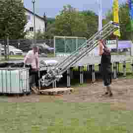 sommernachtsfest auf/abbau
