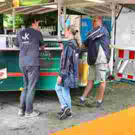sommernachtsfest auf/abbau