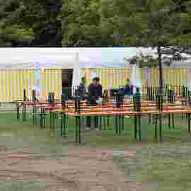 sommernachtsfest auf/abbau