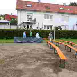 sommernachtsfest auf/abbau