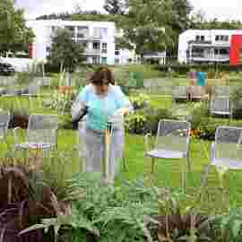 sommernachtsfest auf/abbau