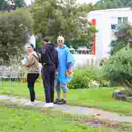 sommernachtsfest auf/abbau