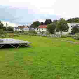 sommernachtsfest auf/abbau