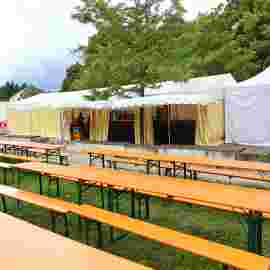 sommernachtsfest auf/abbau