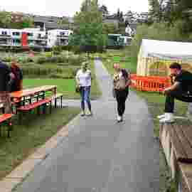 sommernachtsfest auf/abbau