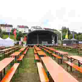 sommernachtsfest auf/abbau