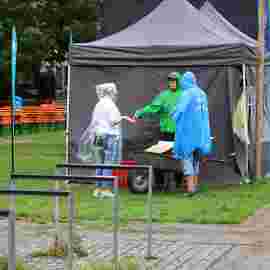 sommernachtsfest auf/abbau