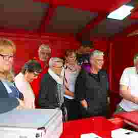 sommernachtsfest auf/abbau