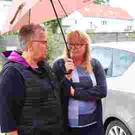 sommernachtsfest auf/abbau