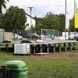 sommernachtsfest auf/abbau
