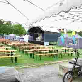 sommernachtsfest auf/abbau