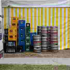 sommernachtsfest auf/abbau