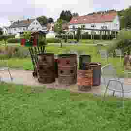 sommernachtsfest auf/abbau