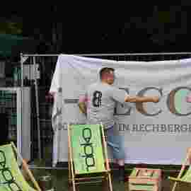 sommernachtsfest auf/abbau