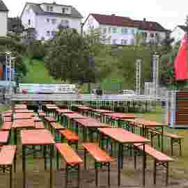 sommernachtsfest auf/abbau
