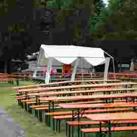 sommernachtsfest auf/abbau