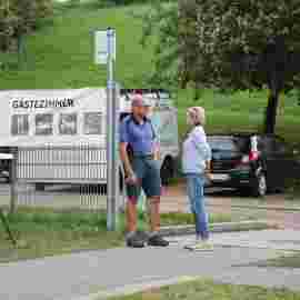 sommernachtsfest auf/abbau