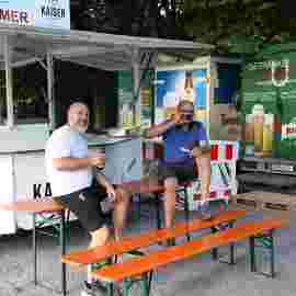 sommernachtsfest auf/abbau