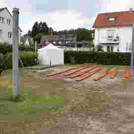 sommernachtsfest auf/abbau