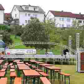 sommernachtsfest auf/abbau