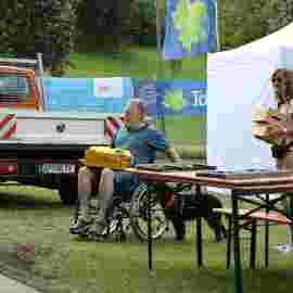 sommernachtsfest auf/abbau