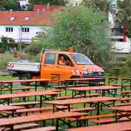 sommernachtsfest auf/abbau
